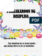 Pagkakaroon NG Disiplina