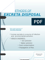 Methods of Excreta Disposal1