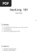 Hacking 101 OWASP