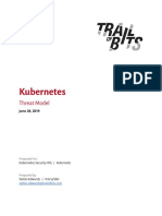 Kubernetes Threat Model