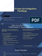 Cyber Crime Investigation Findings 