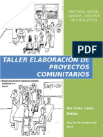 Elaboracion de Proyectos Comunitarios