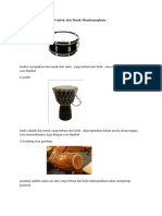 Contoh Alat Music Membranophone