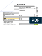 Expense Category Overhead Expenses Batch Plant Cost Per Cum