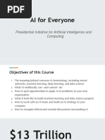 Ai For Everyone Presentation 135 Slides!