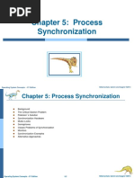 Chapter 5: Process Synchronization: Silberschatz, Galvin and Gagne ©2013 Operating System Concepts - 9 Edition