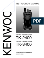 TK-2400 TK-3400: Instruction Manual