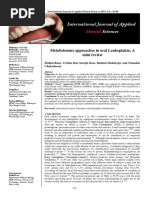 Metabolomics Approaches in Oral Leukoplakia: A Mini Review