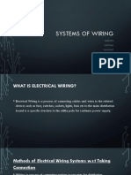 Systems of Wiring: Shresth Sarthak Vashisht Raviraj Saurabh Prakhar Prabal