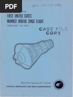 Results of The First United States Manned Orbital Space Flight