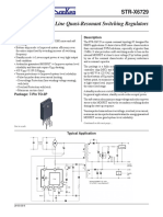 Off-Line Quasi-Resonant Switching Regulators: STR-X6729