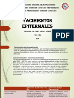 Yacimientos Epitermales