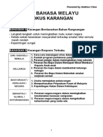 2019 SPM Bahasa Melayu Fokus Karangan