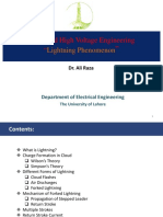 Advanced High Voltage Engineering ": Lightning Phenomenon