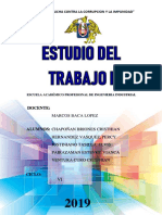 Informe Estudio Del Trabajo