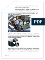 Differentiate Between Magnetic and Optical Storage Devices