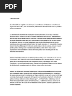 Participacion de Los Estados Miembros en La Formacion de La Voluntad Legislativa y Constituyente Del Estado Federal y Del Estado Federal Del Estado de Derecho