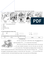 Contoh Soal Bahasa Inggris Past Tense Kelas 8 - SMP/MTs