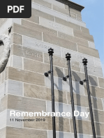 Remembrance Program 2019