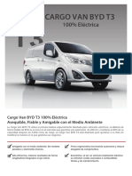 Cargo Van Electrica T3 BYD