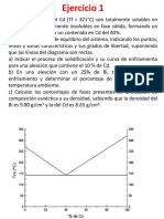 Ejercicios de Diagrama de Fases