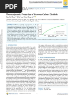 Thermodynamic Properties of Gaseous Carbon Disul Fide: Xiao-Yu Chen, Ji Li, and Chun-Sheng Jia