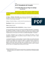 Formulario de Garantia de Cumplimiento