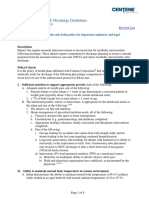 Nicu Discharge Guidelines