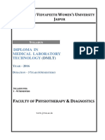 Diploma in Medical Laboratory Technology PDF