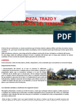 Limpieza, Trazo y Nivelación Del Terreno