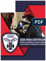 Guía para Certificar Equipos de Búsqueda y Rescate Urbano en Los Cuerpos de Bomberos de Colombia