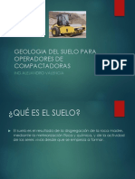 Geologia Del Suelo para Operadores de Maquinaria Pesada