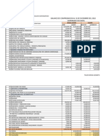 Empresa: El Triunfador S.A.C.: Balance de Comprobacion Al 31 de Diciembre Del 2018 (Expresado en Soles)