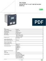 Easergy P3 Protection Relays - REL52008