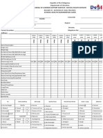 School Health Examination Card: Bureau of Learner Support Services-School Health Division