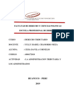 La Administracion Tributaria y Los Administrados