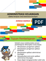 Administrasi Keuangan