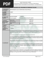 Programa de Formación Automatismos Industriales