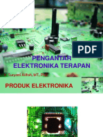 Pengantar Elektronika Terapan: Ir. Suryani Alifah, MT, PHD