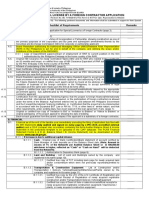 New Special License by A Foreign Contractor Application: Checklist of Requirements Remarks