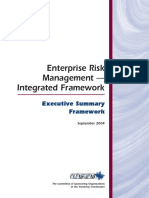 The Committee of Sponsoring Organizations of The Treadway Commission - Enterprise Risk Management - Integrated Framework PDF