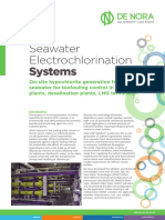 Seawater Electrochlorination System