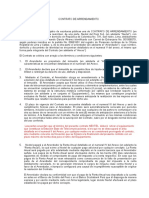 Contrato de Arrendamiento para Estacion de Telecomunicaciones