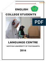 Basic English For College Students