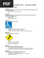 Road Rules Quiz Keys 4 Life Module 1