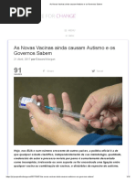 As Novas Vacinas Ainda Causam Autismo e Os Governos Sabem