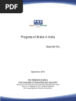 Progress of Make in India