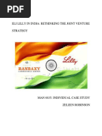 Eli Lilly in India