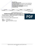 Tender Document For Purchase Of: Safety Items Tender Number: 6000012593/SAFETYITEMS/463/, Dated: 03.06.2019