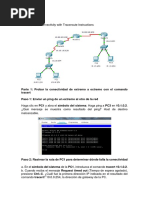 Solucion Ejercicio 11.3.2.2 Test Connectivity With Traceroute Instructions